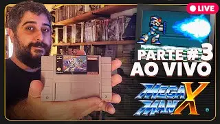 Zerando Mega Man X direto do Super Nintendo! | Parte #3 | Gbs Control + Cabo Scart