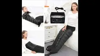 Air Pressure System 8 Chamber Digital with 6 Modes for Lymphatic