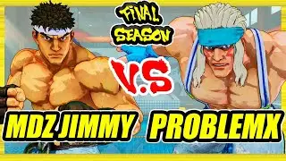 SFV CE 🔥 MDZ Jimmy (Ryu) vs ProblemX (Alex) 🔥 Ranked Set 🔥 Street Fighter 5