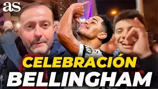 REACCI&Oacute;N del BERNAB&Eacute;U a la CELEBRACI&Oacute;N de BELLINGHAM tras REAL MADRID 6 VS M&Oacute;NACO 1