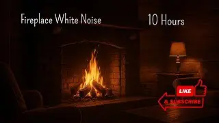 Fireplace White Noise &ndash; 10 Hours of Crackling Fire for Sleep, Relaxation & Study