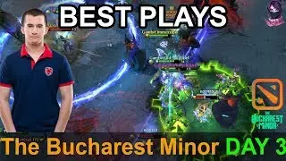 The Bucharest Minor BEST PLAYS Day 3 Highlights Dota 2 Time 2 Dota #dota2 #bucharestminor