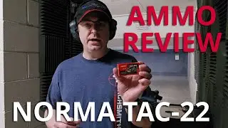 Norma - TAC-22 40gr - 1083fps - 22lr Ammo Precision Evaluation - APE - Bullet Review Test at 50ft
