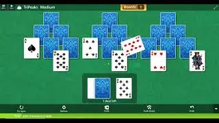TriPeaks Medium I Episode 2 - Clear 3 boards in 2 deals- Microsoft Solitaire Collection|Star Club