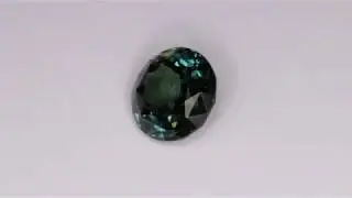 4.354 Carat Teal Sapphire Excellent Cut Round 9.5 mm Calibrated Unheated Loose Stone