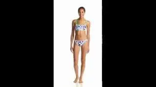 Funkita Blue Moo Bibi Banded Swimsuit Brief Swimsuit | SwimOutlet.com