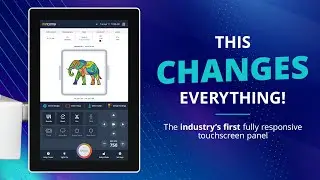 Ricoma's First & Only Fully Responsive 10.1&rdquo; Touchscreen Panel