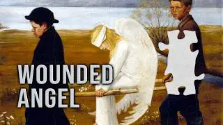 Relaxing Art Puzzling | The Wounded Angel by Hugo Simberg | No Talking, ASMR Sounds