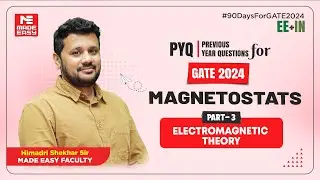 Previous Year Question for GATE | Magnetostats | Electromagnetic Theory | MADE EASY