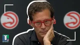 Quin Snyder REACTS to Anthony Davis' WINNING SHOT in Hawks' DEFEAT at Mavericks