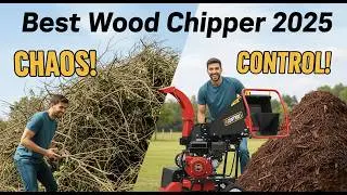 Best Wood Chipper 2025 - Best Gas & Electric Models - Turn Yard Waste Into FREE Mulch!