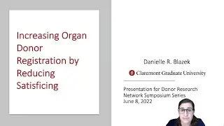 Increasing organ donor registration by decreasing satisficing
