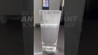 Ionized Water and Molecular Hydrogen is the strong antioxidant we know #hydrogen #livingwater