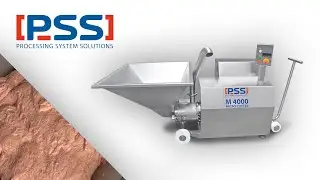 PSS M 4000 Microcutter - Emulsifying the sausage mixture