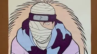 Speed Drawing : Dosu Kinuta (Team Dosu) | NARUTO