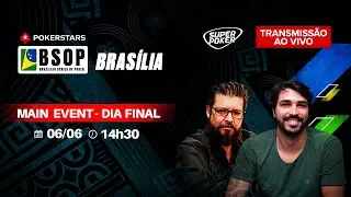 ♠ Final Table - Main Event 1.5M Gtd do BSOP Brasília 2023 ♠ 1º - R$ 305.100,00