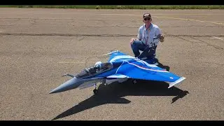 Stunning RC Rafale Jet at the Swartkop TOP GUN event, flown by Andr&eacute; (4K)