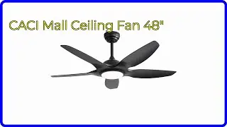 REVIEW (2025): CACI Mall Ceiling Fan 48