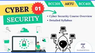 Introduction to Cyber Security Course Playlist | Detailed Syllabus |  AKTU | BCC301/BCC401
