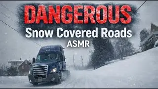 Winter ASMR | No Talking Driving | Relaxing POV ❄️🚗