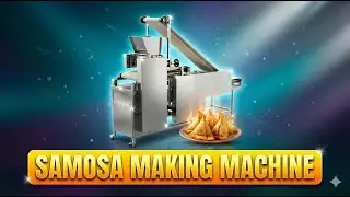 Fully SS Samosa Patti Machine | Automatic & Hygienic Production #SamosaPattiMachine #SSMachine