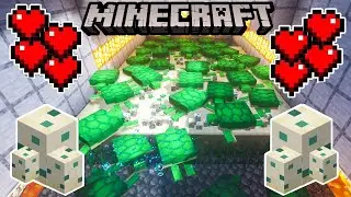 Automatic SUPER SIMPLE Turtle Farm for Minecraft (Turtle Scute |Turtle Eggs)#7