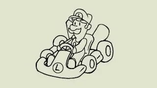 Luigi on Miami daily traffic (Animation)