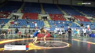 Cadet GR 152 Consi of 32 #1 - Johnny Mac Feldhacker (TN) vs. Dylan Grove (ND)