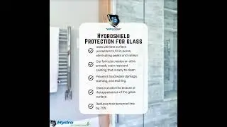 Hydroshield Protection for Glass