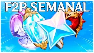 RUTINA F2P SEMANAL *OPTIMIZADA* [De un AR60] 🚀 | Genshin Impact