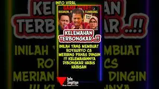 KELEMAHAN ROYSURYO KEBONGKAR⁉️ Info Segitiga #shorts #roysuryo  #IsuTrending