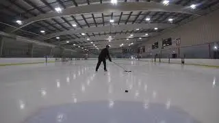 Goalie Eye Warm Up Wrist Shots 2