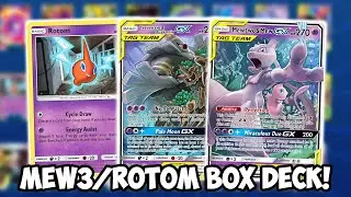 Mew3/Rotom Box Is Good?! Mewtwo Psychic BOX Deck! Darkness Ablaze PTCGO