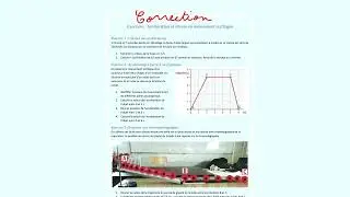 Correction Exercices vitesse et acc&eacute;l&eacute;ration Terminale bac Pro Physique