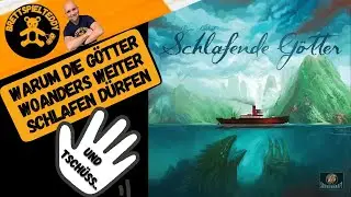 Schlafende Götter - warum sie woanders weiter schlafen dürfen - Brettspiel Teddy