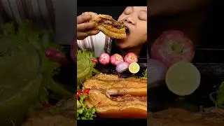 Fatty Pork Belly #pork #mukbang #eatingshow #eatingasmr #braisedpork