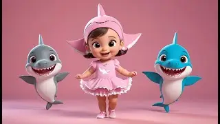 Baby Shark Dance Fun | Nursery Rhyme Song for Kids | Baby Shark Dance for Toddlers