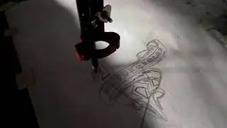 Test With Mach3 Software (CNC Plasma Cutting Prototype)