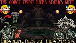 THE GORGE EVENT EATS US! Failing Every Round... [Twitch Stream] [Don't Starve Together] [MOD]