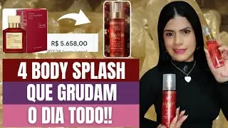 Body Splash inspirados em PERFUMES DE LUXO 🔥Fixa o dia Inteiro!
