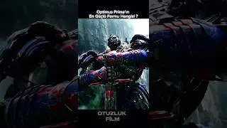 Optimus Prime&rsquo;ın en g&uuml;&ccedil;l&uuml; formu hangisiydi? 🔥 #transformers #optimusprime #optimus #shorts