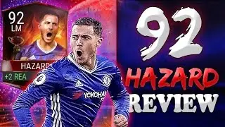 92 OVR LM TROPHY MONSTER ELITE HAZARD Player Review! Stats + Gameplay ! FIFA 17 Android/iOS Mobile