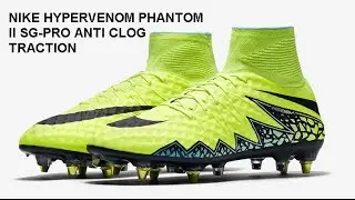 NIKE HYPERVENOM PHANTOM II SG-PRO ANTI CLOG TRACTION