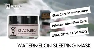 Watermelon Sleeping Mask - Private Label Skin C are Manufacturers