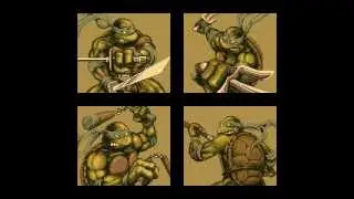 Teenage Mutant Ninja Turtles: The Hyperstone Heist Intro Sega Genesis