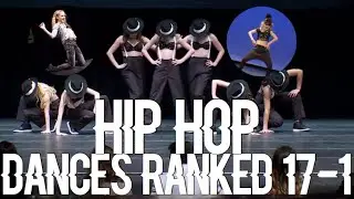 Dance Moms - Hip Hop Dances Ranked 17-1