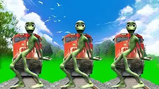 Funny vfx Eagle head magical alien dance train #short #youtubeshorts #trending