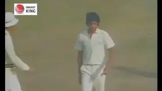 Shakeel Khan Only Odi & Wicket @ Peshawar | England Tour Of Pakistan 1987