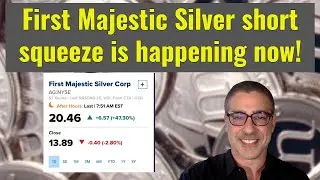 First Majestic Silver short squeeze is happening now!