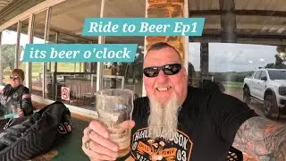 Ride to Beer Episode 1 on SOX the Harley Davidson Ultra Limited 